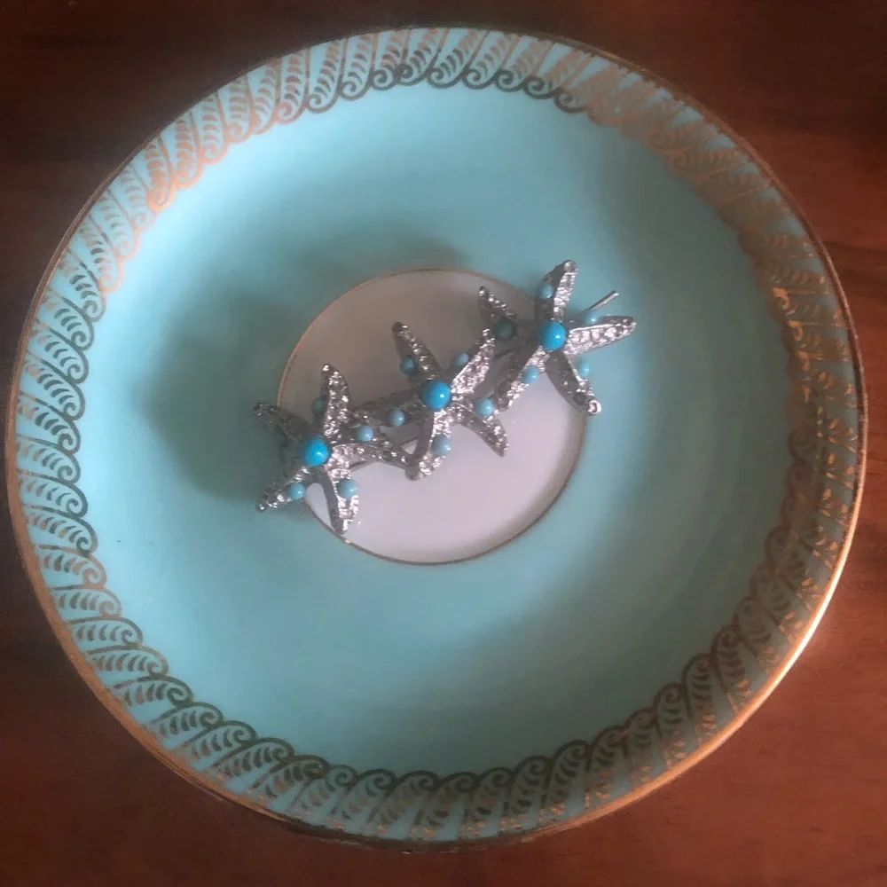 Vintage Starfish Barrette